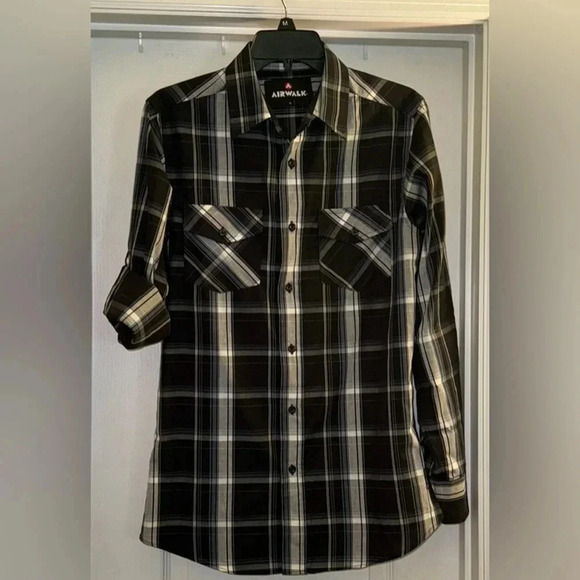 Air Walk Long Sleeve Button Down Shirt - Picture 1 of 8